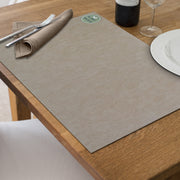 Maison Concepts Plant Based Placemat Walnut Shell Beige - Set of 12