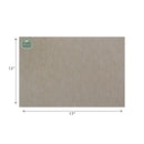 Plant Based Placemat Walnut Shell - Set of 12