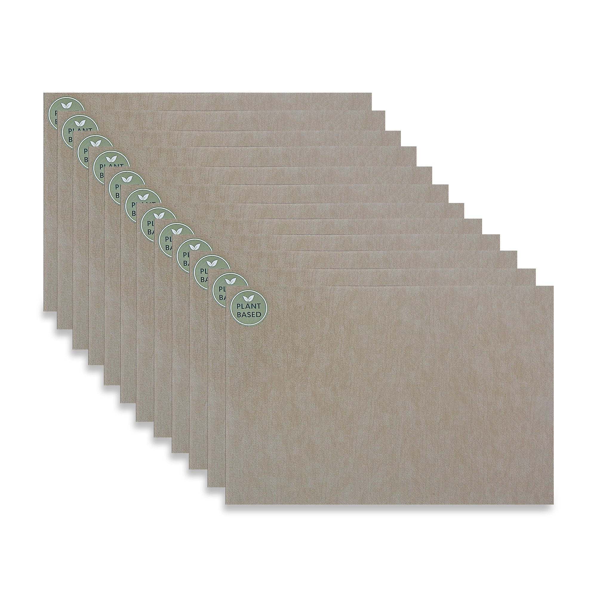 Maison Concepts Plant Based Placemat Walnut Shell Beige - Set of 12