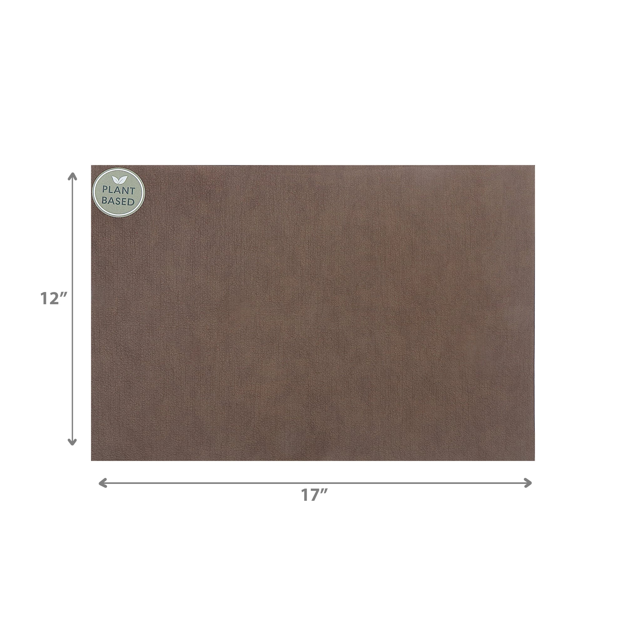 Maison Concepts Plant Based Placemat Walnut Shell Coffee - Set of 12