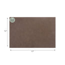 Plant Based Placemat Walnut Shell - Set of 12