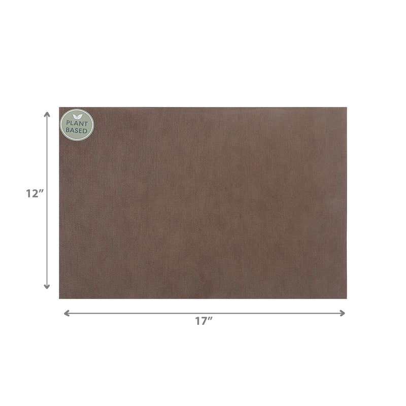 Plant Based Placemat Walnut Shell - Set of 12