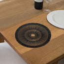 Round Heavy Bamboo Placemat - Set of 6