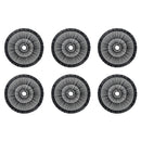 Round Heavy Bamboo Placemat - Set of 6