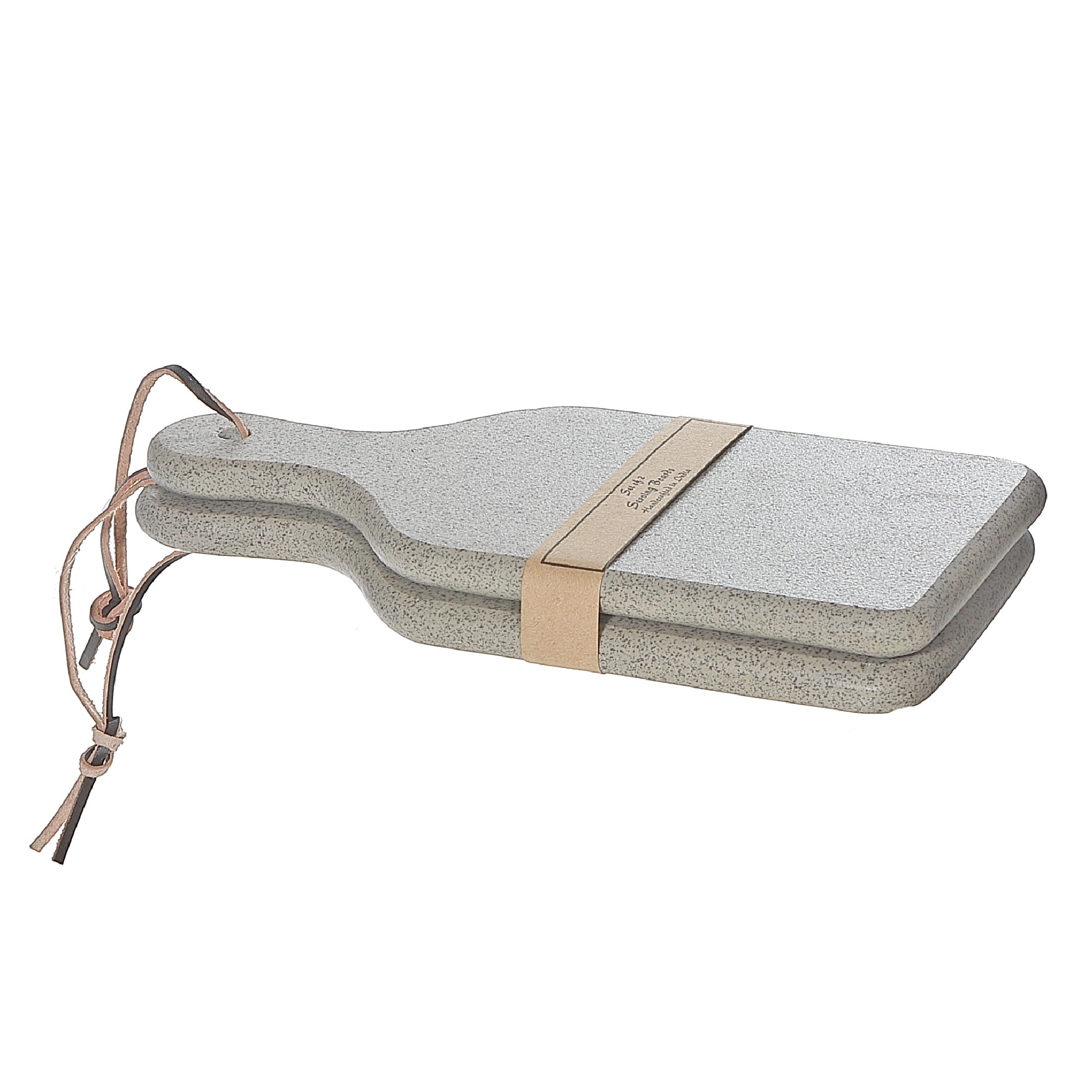 2Pc Terrazzo Marble Cheese Board Set 11 X 5 Inch, Kitchen Charcuterie Serving Boards