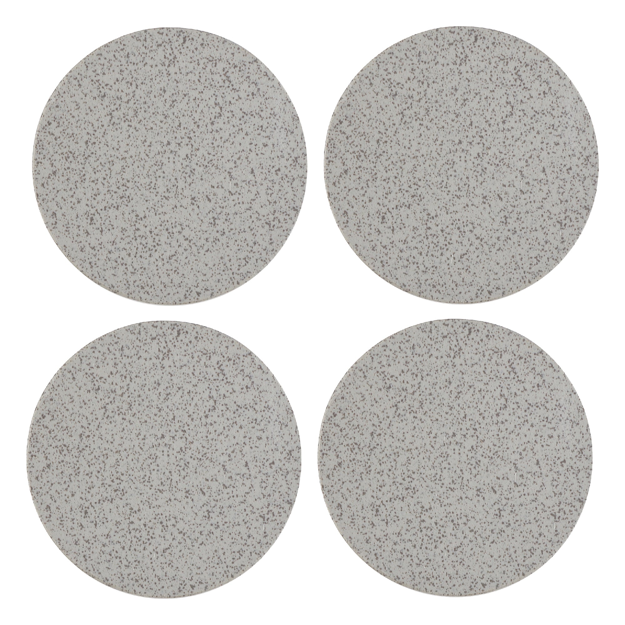 4PC Terrazzo Stone Round Coaster 4X4