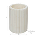 White Marble Tumbler