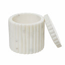 White Marble Canister