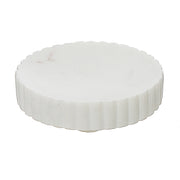 White Marble Shop Dish, Decorative Marble Tray, Kitchen Serving Plate