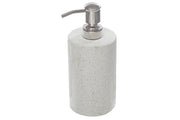 White Terrazzo Lotion Dispenser – Bathroom Liquid Soap Pump
