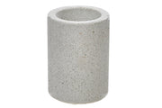 White Terrazzo Bathroom Tumbler – Toothbrush Holder, Vanity Accessory