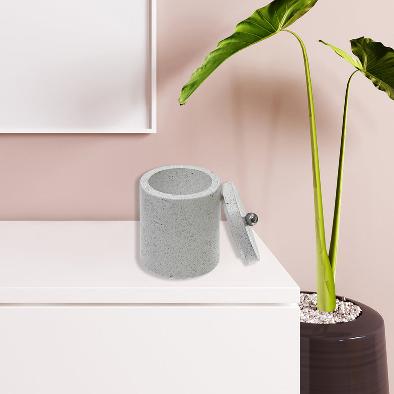 Terrazzo Canister White
