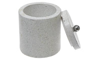 White Terrazzo Canister – Kitchen Storage, Decorative Jar