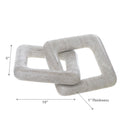 Marble Chain Decor Beige