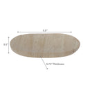 Vivienne Trevantine Marble Oval Soap Dish