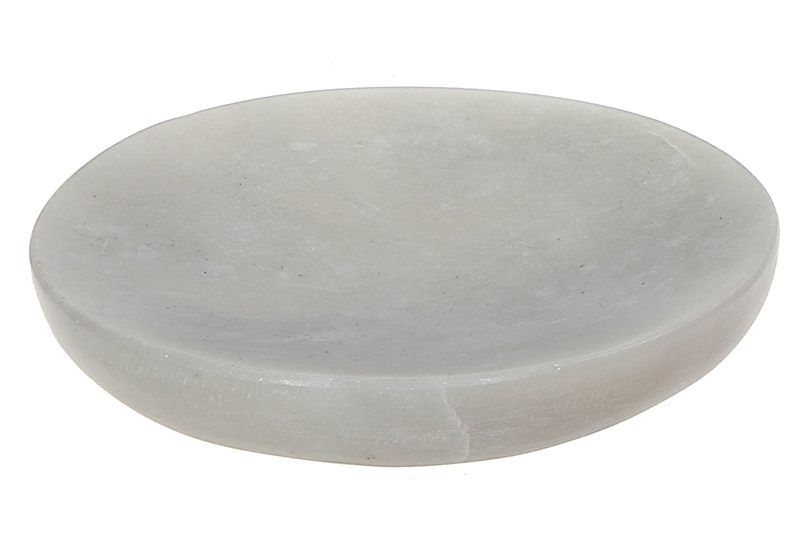 Beatrice White Marble Round Soap Dish, White Marble Round Soap Dish, Elegant Bathroom Accessory