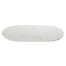 Venice White Marble Oval Tray