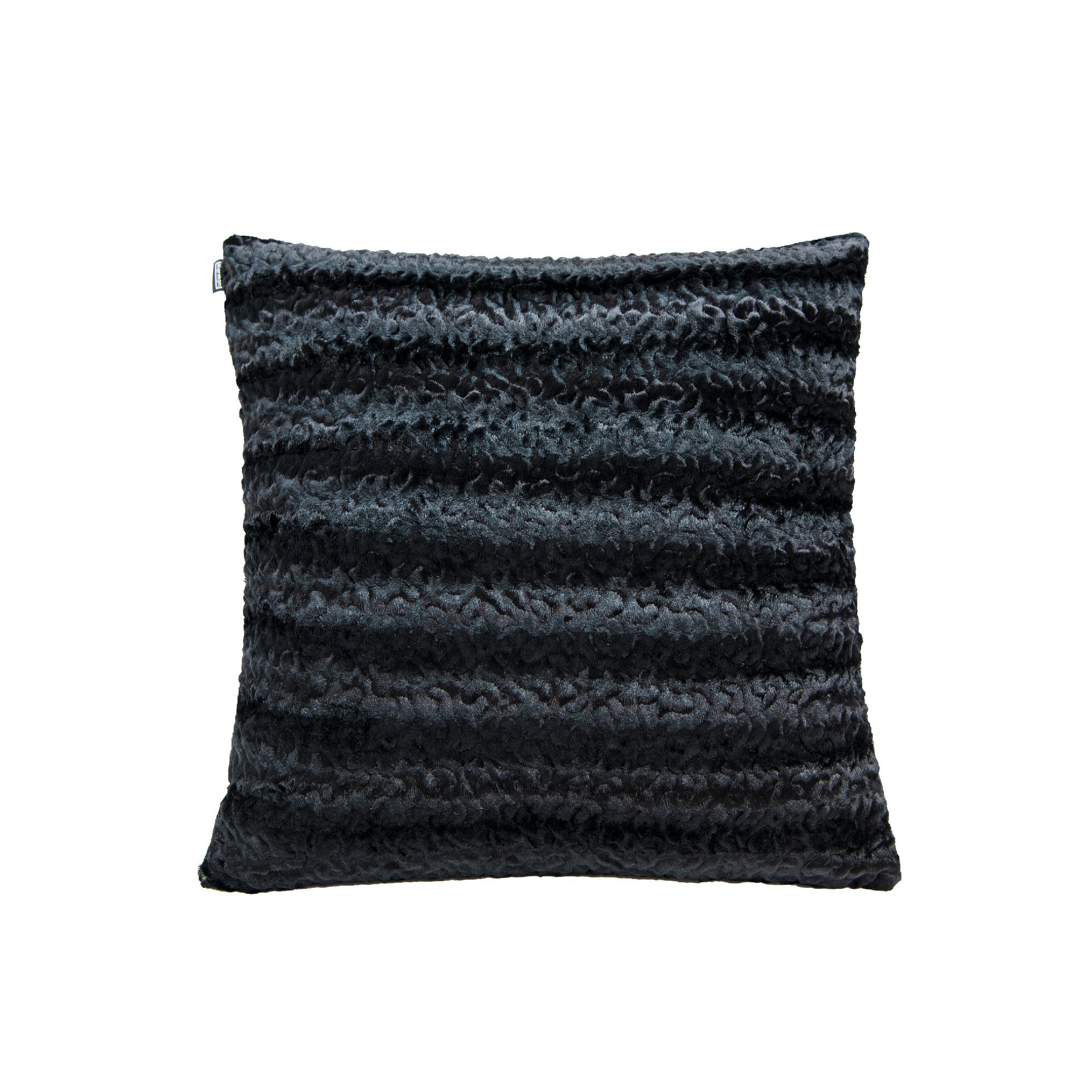 Elegant Black Tuxedo Throw Pillow, 18" x 18" - Set of 2