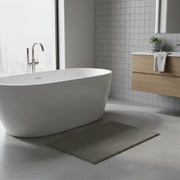 Plush Taupe Aberdeen Bath Mat, 20" x 32"