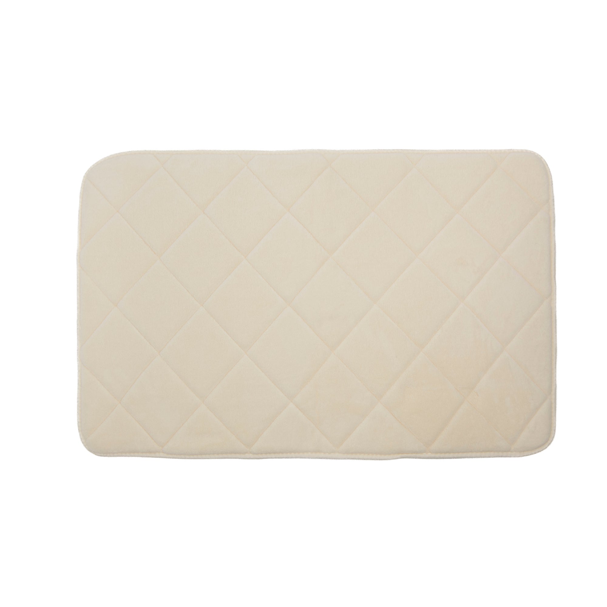 Natural Supreme Memory Foam Bath Mat, 20" x 32"