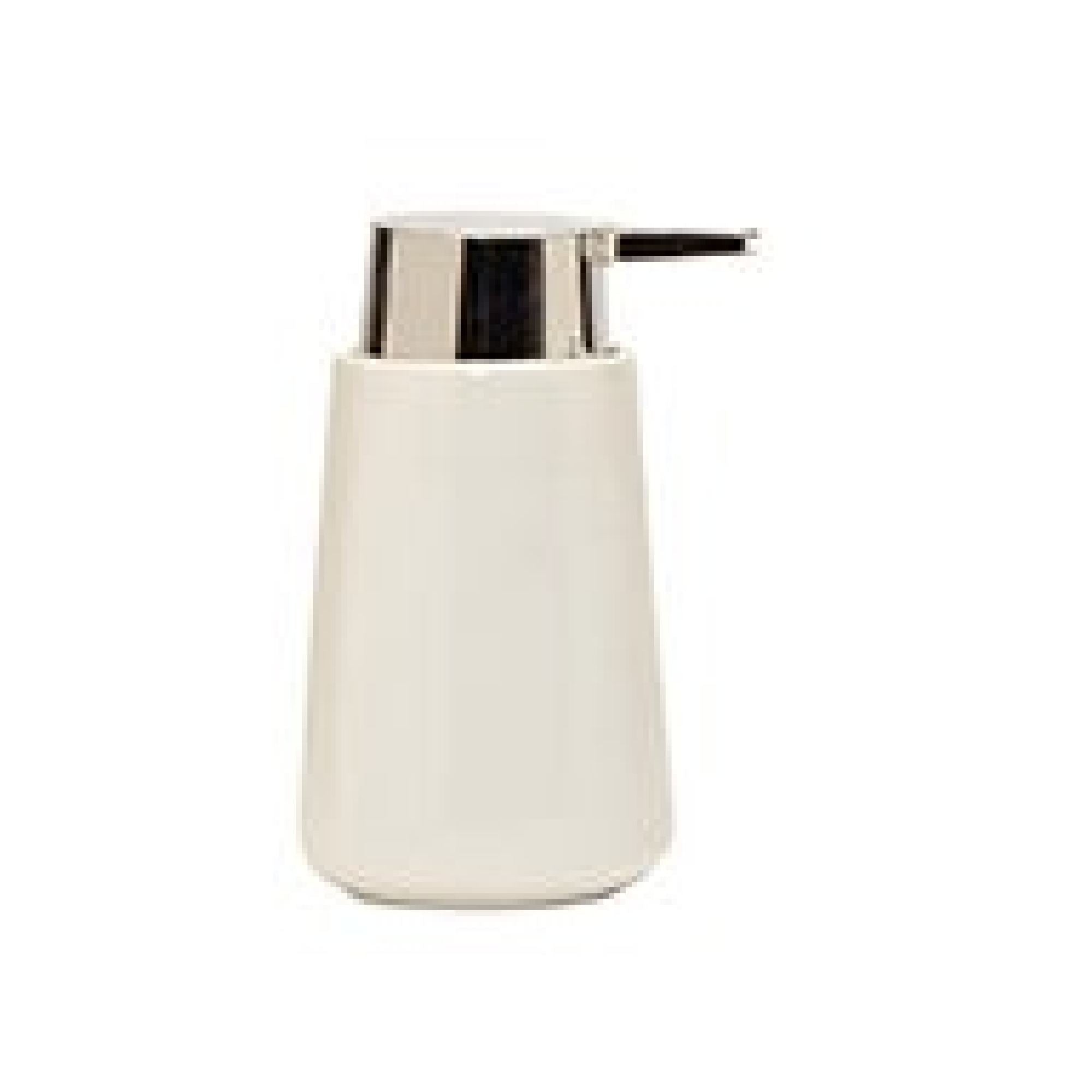 Sleek White Ceramic Soap Dispenser - Set of 2