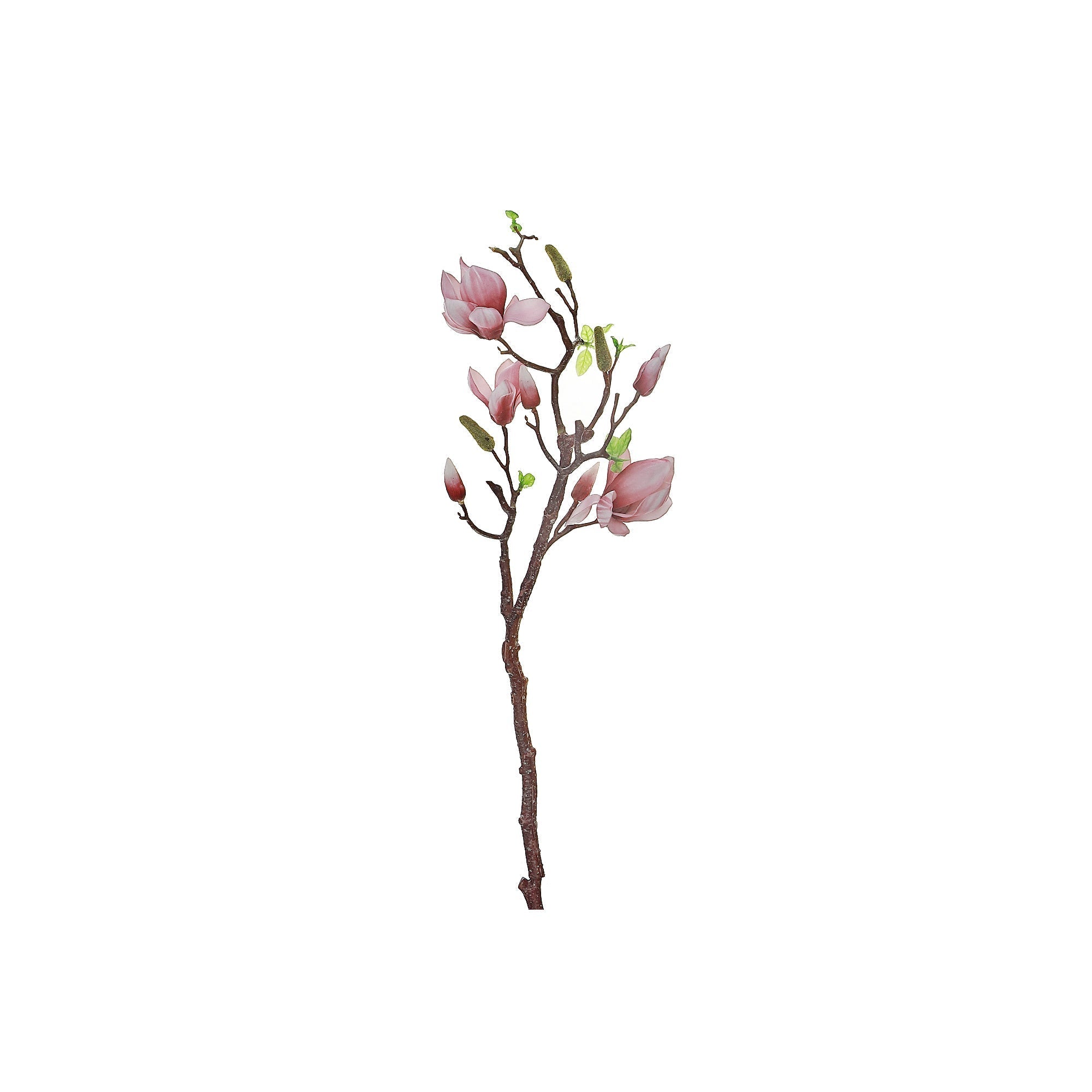 Magnolia Large Spray Old Pink, Artificial Flower Arrangement, Home Decoration Accent