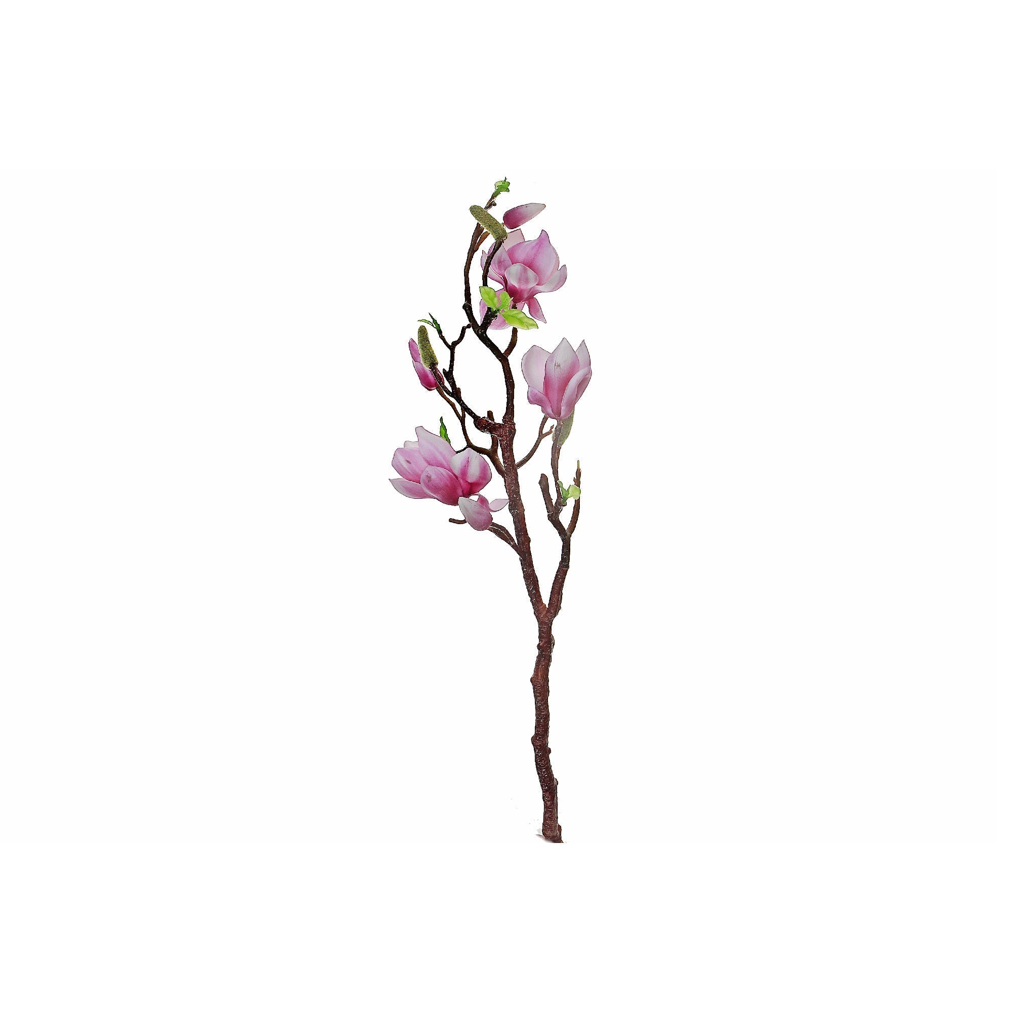Magnolia Large Spray Purple Pink, Artificial Flower Arrangement, Home Decor Accent