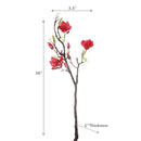 Magnolia Large Spray Red