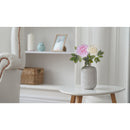 Single Peony With Leaves Pick - Set of 6