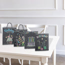 Gift Bags (Glitter Happy Birthday) (Asstd)