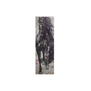 Hand Painted Canvas Wall Art Brazen Horse Decorative Artwork - Set of 2