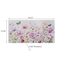 Hand Painted Wall Art Floral & Butterfly Assorted