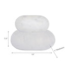 Set Of 2 Concave Marble Oblong Plate