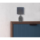 Ceramic Table Lamp With Shade Leaflet