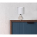 Ceramic Table Lamp With Shade Origami