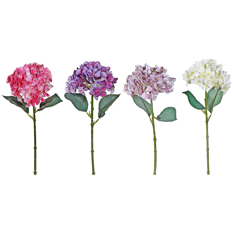 16" Hydrangea Spray Assorted - Set of 4