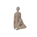 Decorative Female Sitting Cross Legged Figurine