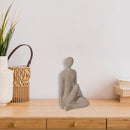 Decorative Female Sitting Cross Legged Figurine
