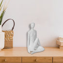 Decorative Female Sitting Cross Legged Figurine