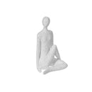 Decorative Female Sitting Cross Legged Figurine