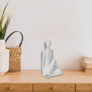 Decorative Female Sitting Cross Legged Figurine