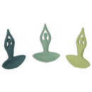 Decorativerative Yoga Pose Figurine Assorted - Set of 3