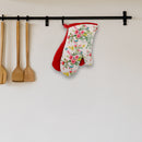 Oven Mitts 2 Pcs Vintage Floral - Set of 2