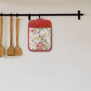 Pot Holder With Pocket Vintage Floral - Set of 6