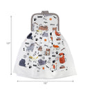 Tie Hand Towel Dog & Cat - Set of 2