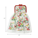 Tie Hand Towel Vintage Floral - Set of 2