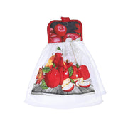 Tie Hand Towel (Fresh Apples) - Set of 2