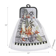 Tie Hand Towel Tropical Chic - Set of 2