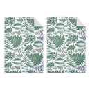 Microfibre Drying Mat Fern Leaves - Set of 2