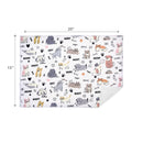 Microfibre Drying Mat Dog & Cat - Set of 2